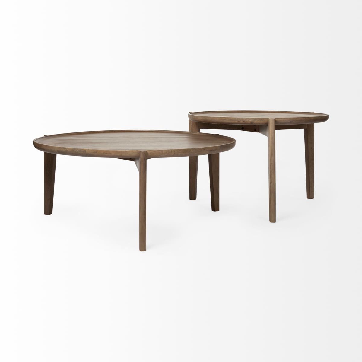 Cleaver Coffee Table Brown Wood - coffee-tables