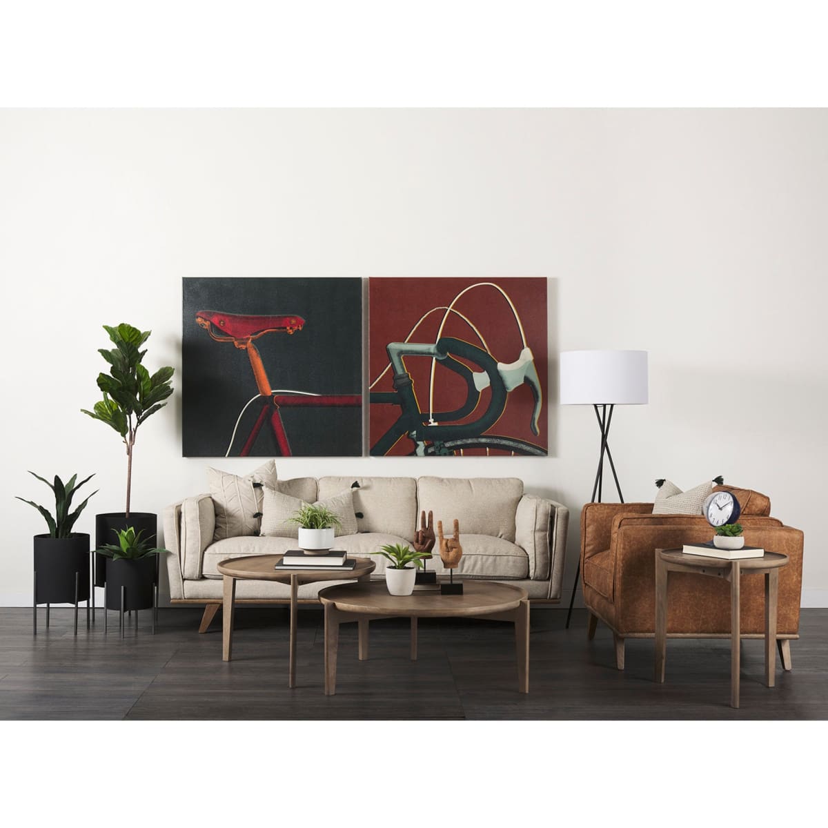 Cleaver Coffee Table Brown Wood - coffee-tables