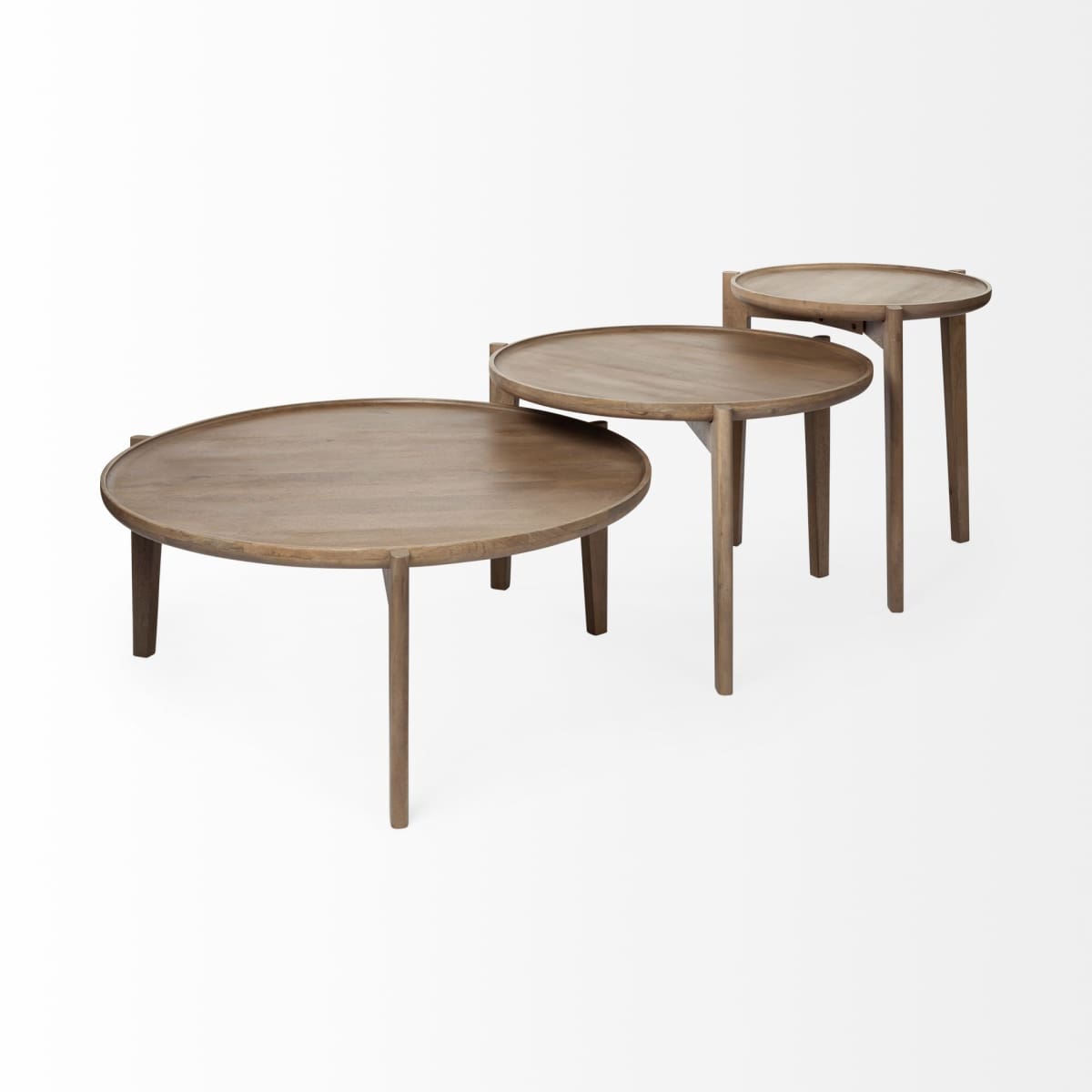 Cleaver Coffee Table Brown Wood - coffee-tables