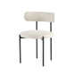 Cleo Dining Chair - Macadamia Travertine - lh-import-dining-chairs