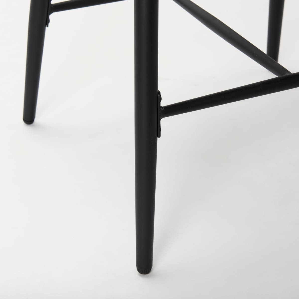 Colin Bar Counter Stool Black Metal | Counter - bar-stools