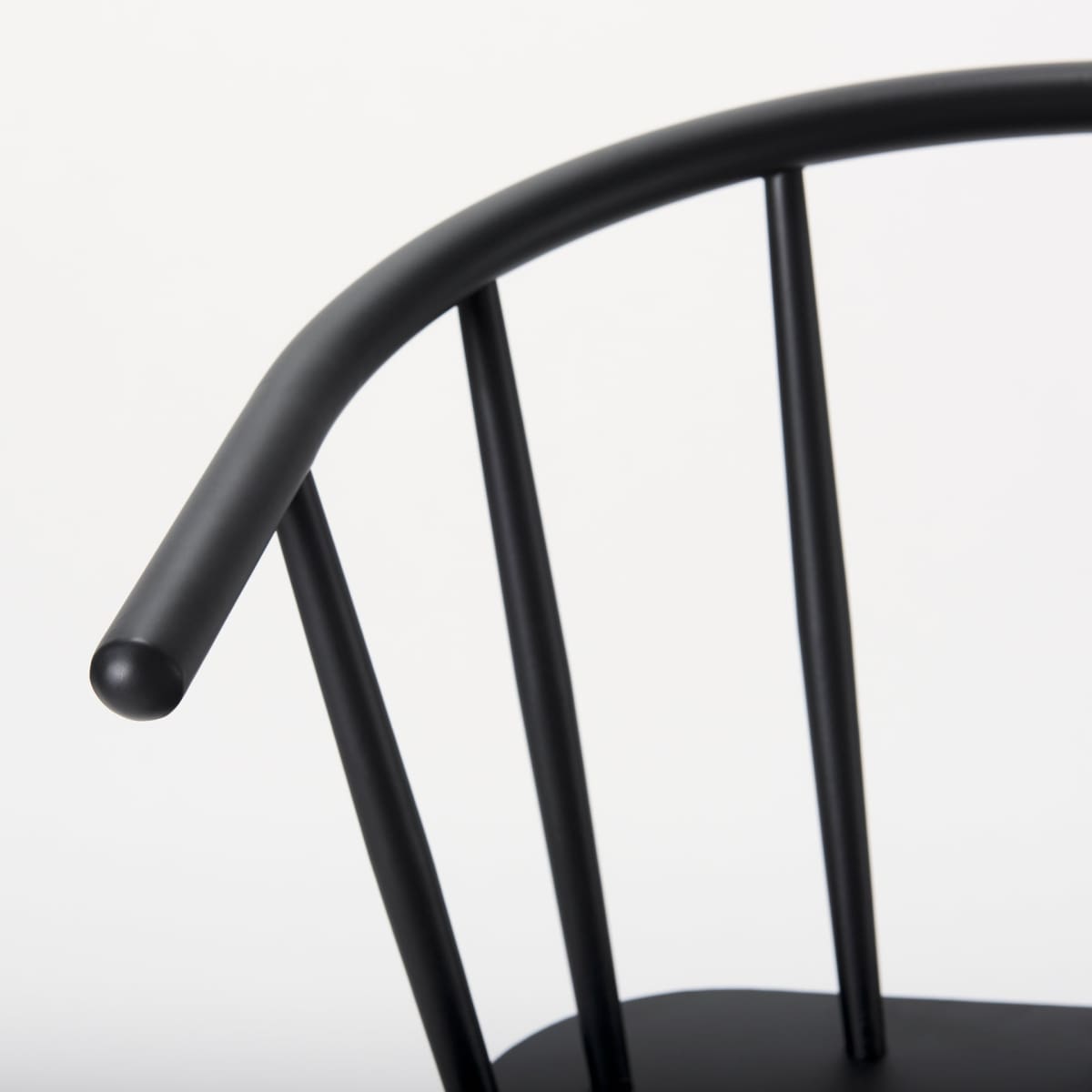 Colin Metal Seat Bar Counter Stool Black Metal | Counter - bar-stools