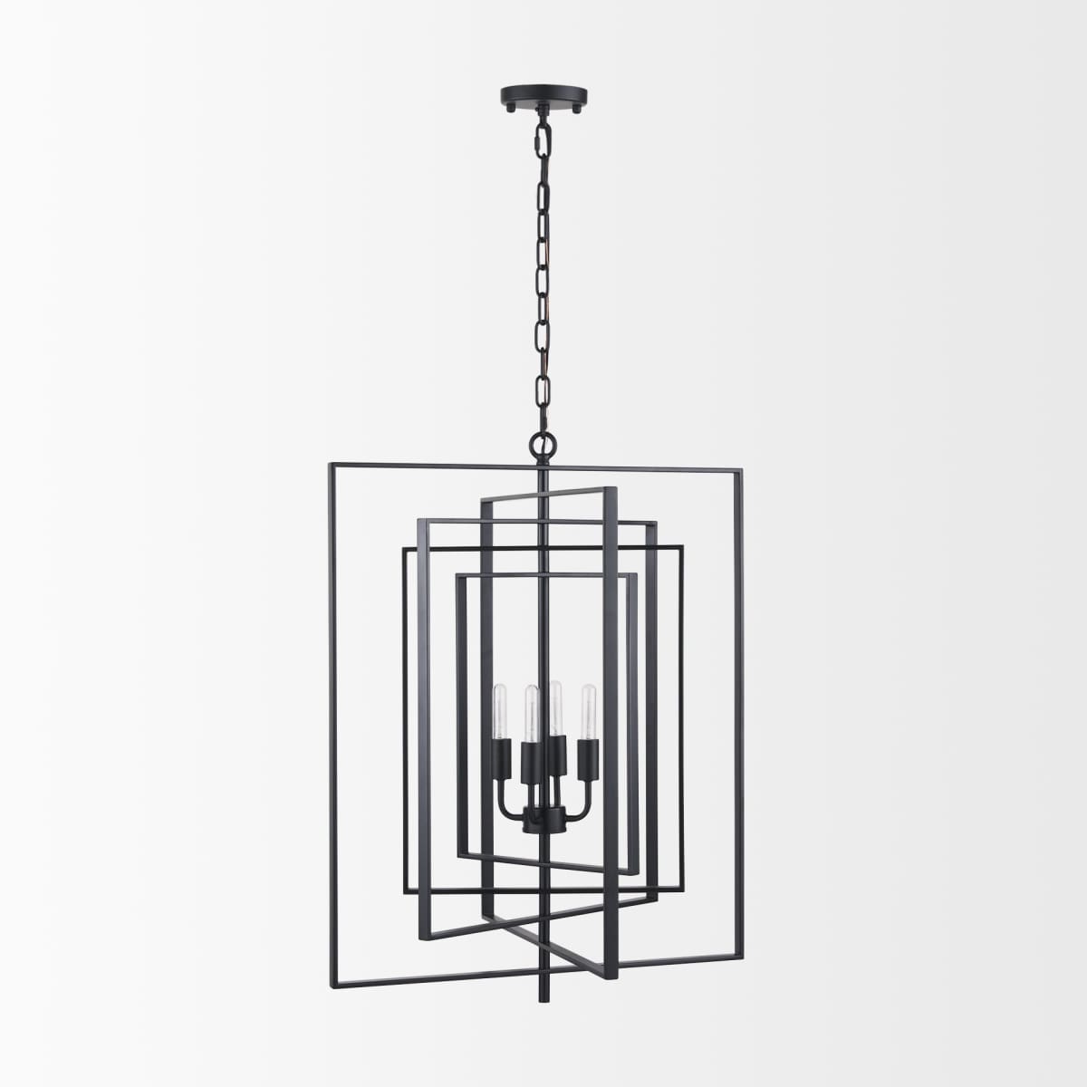 Colleen Chandelier Matte Black - chandeliers