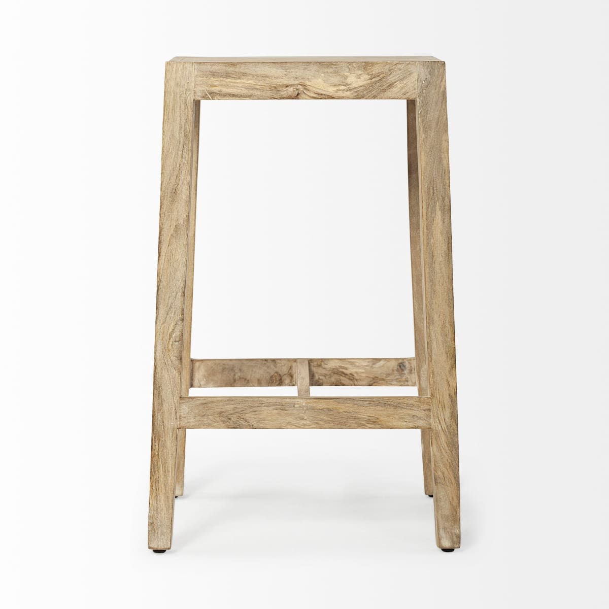 Colony Wood Seat Bar Counter Stool Brown Wood - bar-stools