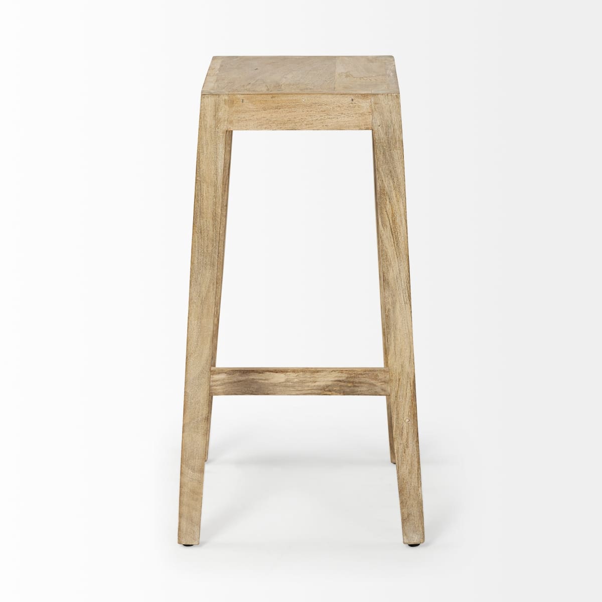 Colony Wood Seat Bar Counter Stool Brown Wood - bar-stools