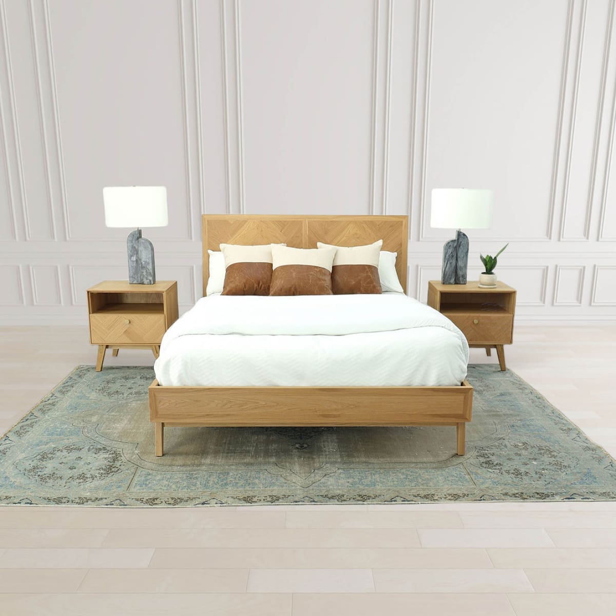 Colton Queen Bed - lh-import-beds