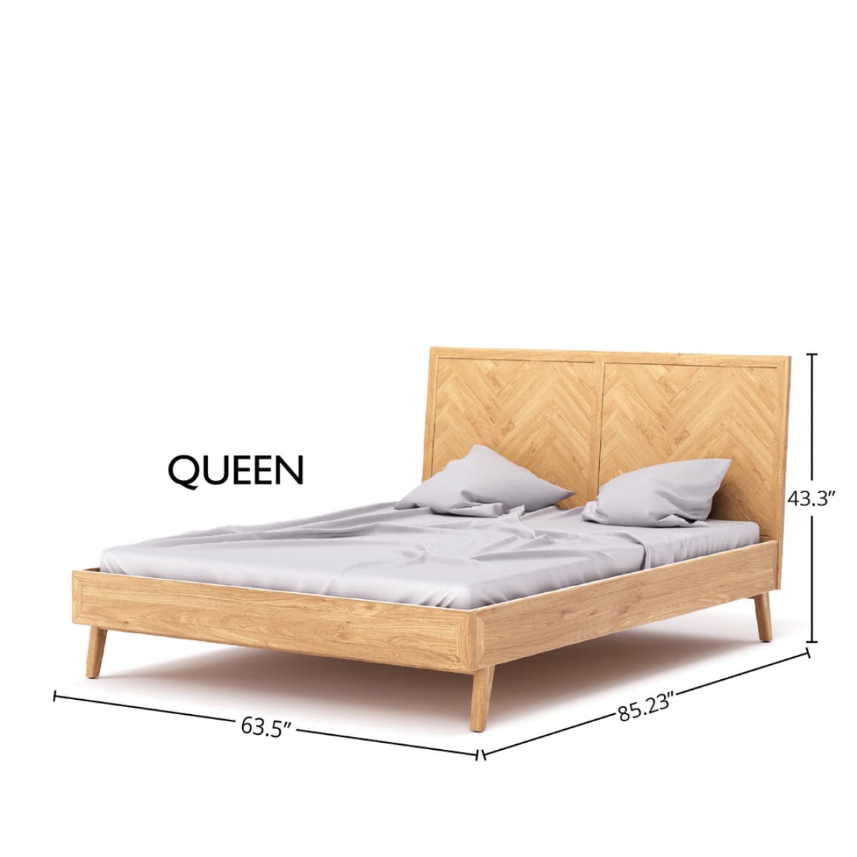 Colton Queen Bed - lh-import-beds