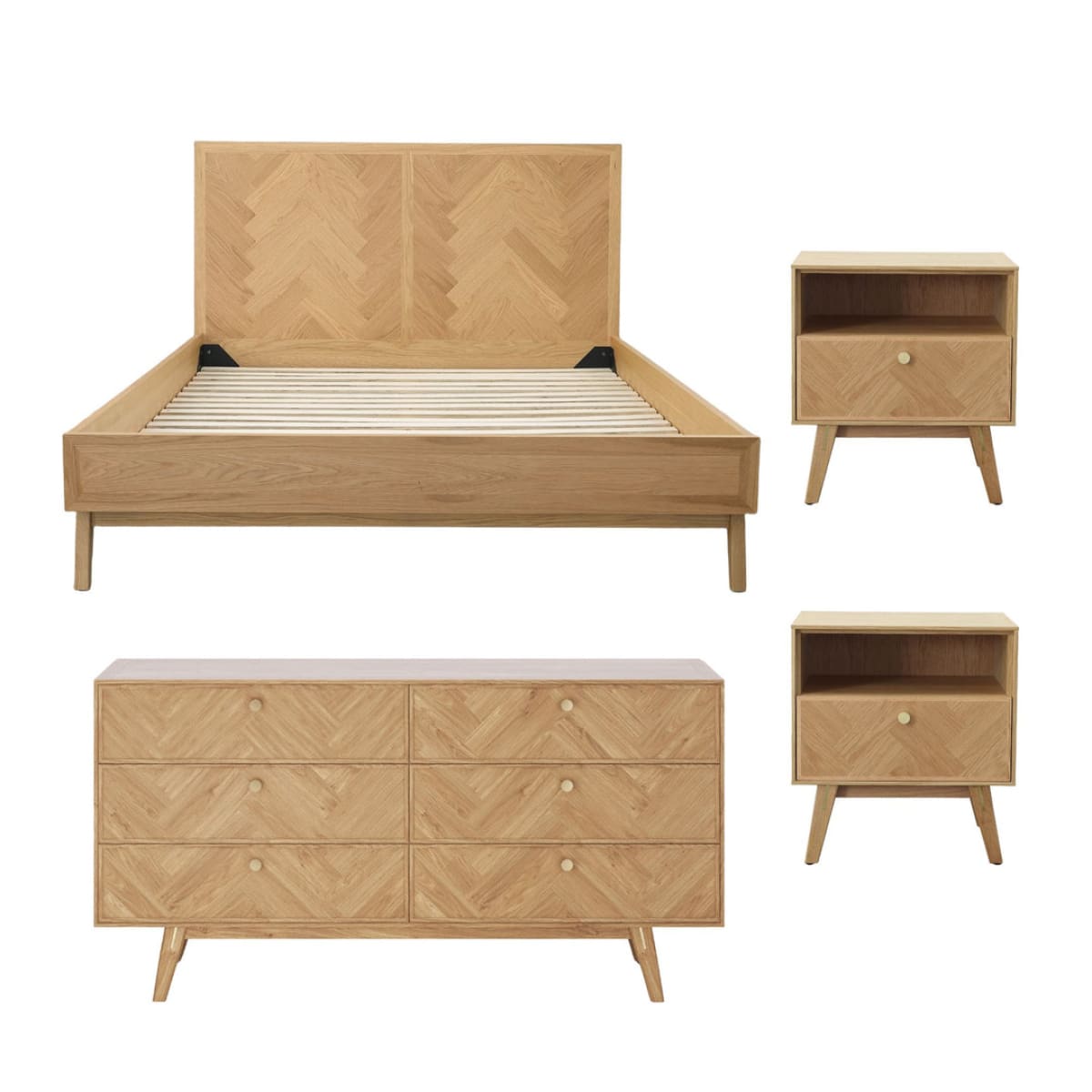 Colton Queen Bedroom Set - lh-import-nightstands