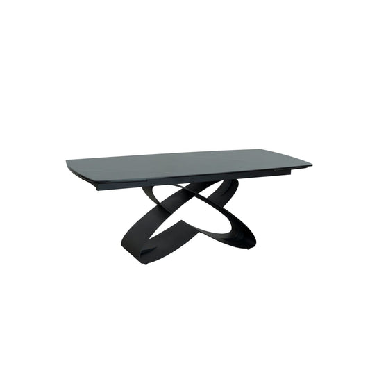 Conard ceramic Top Extension Dining Table - dining-table