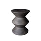 Concrete Inverted Side Table - Dark Grey - lh-import-side-tables