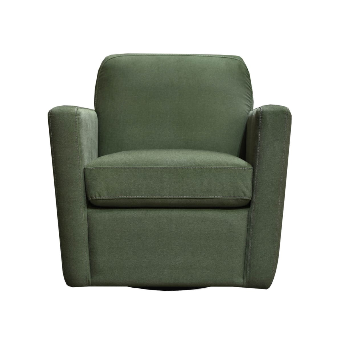 Cooper Swivel Club Chair - Forrest Green - lh-import-accent-club-chairs