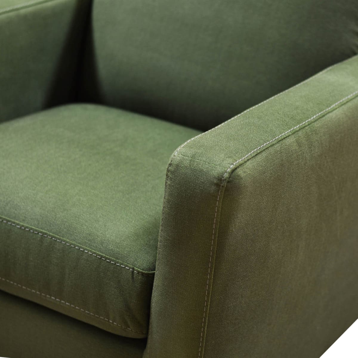 Cooper Swivel Club Chair - Forrest Green - lh-import-accent-club-chairs