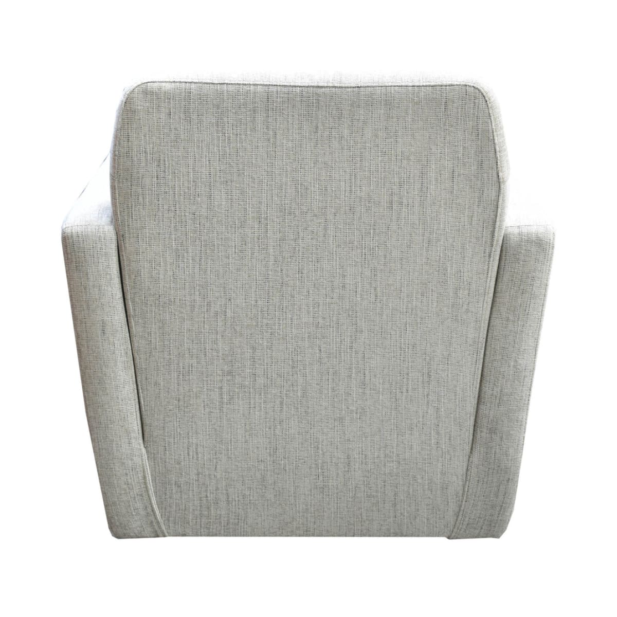 Cooper Swivel Club Chair - Woven Linen - lh-import-accent-club-chairs