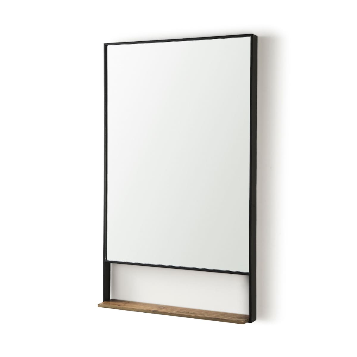 Cora Wall Mirror Black Metal | Square - wall-mirrors-grouped