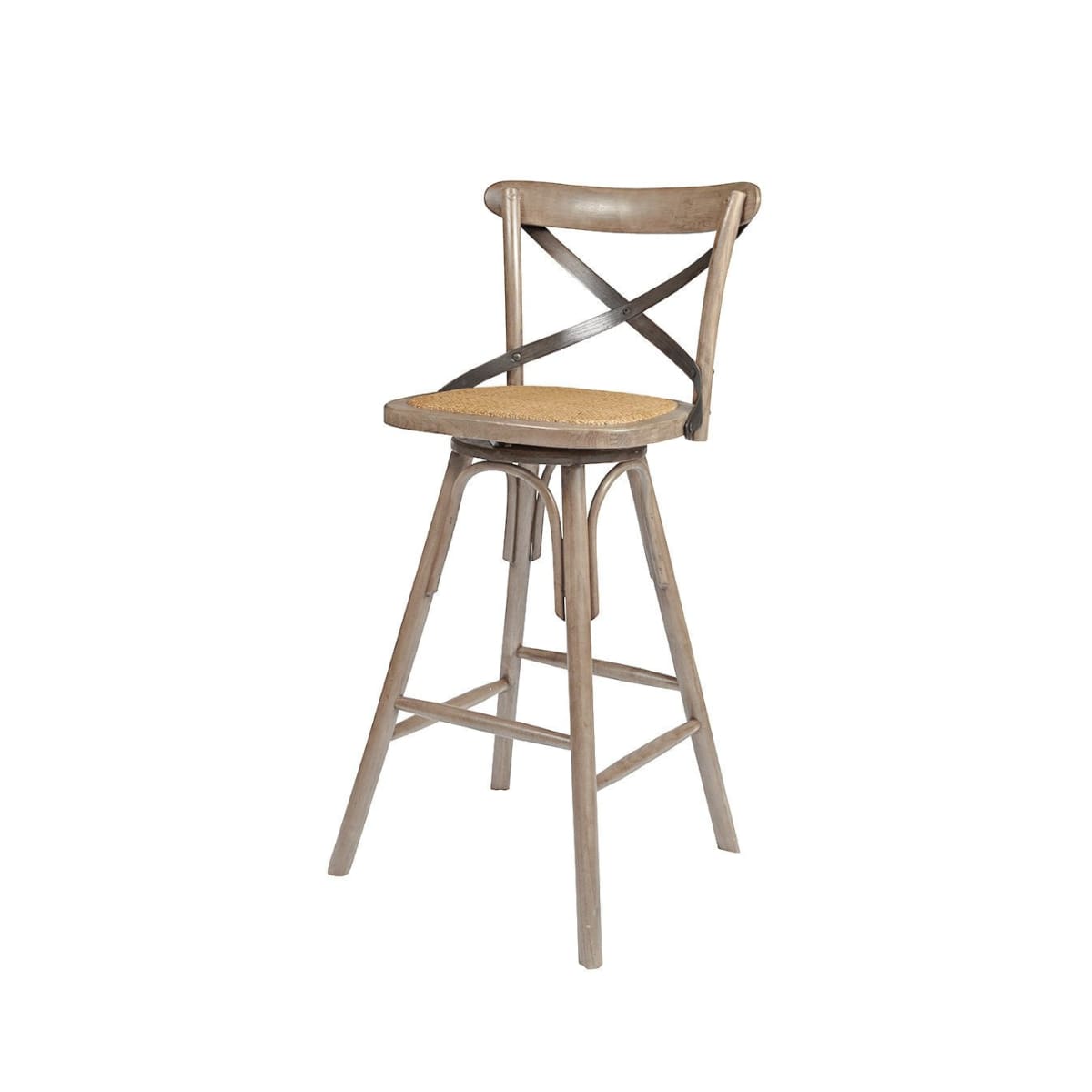 Crossback Counter Stool - Sundried - lh-import-stools