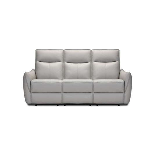 Crownmark Leather Power Recliner Sofa - recliner