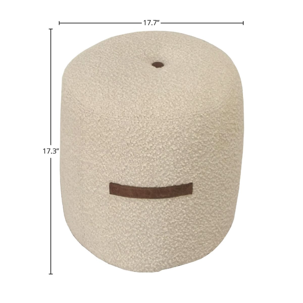 Cushy Ottoman - lh-import-ottoman