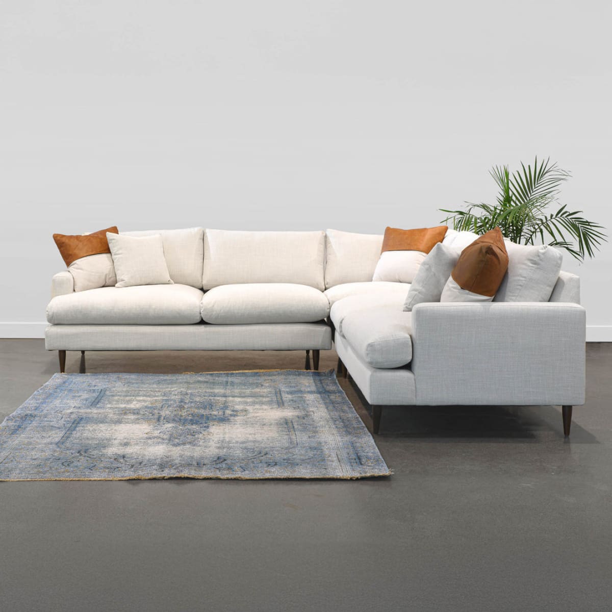 Custom Martha Corner Sectional Frame - lh-import-sectionals