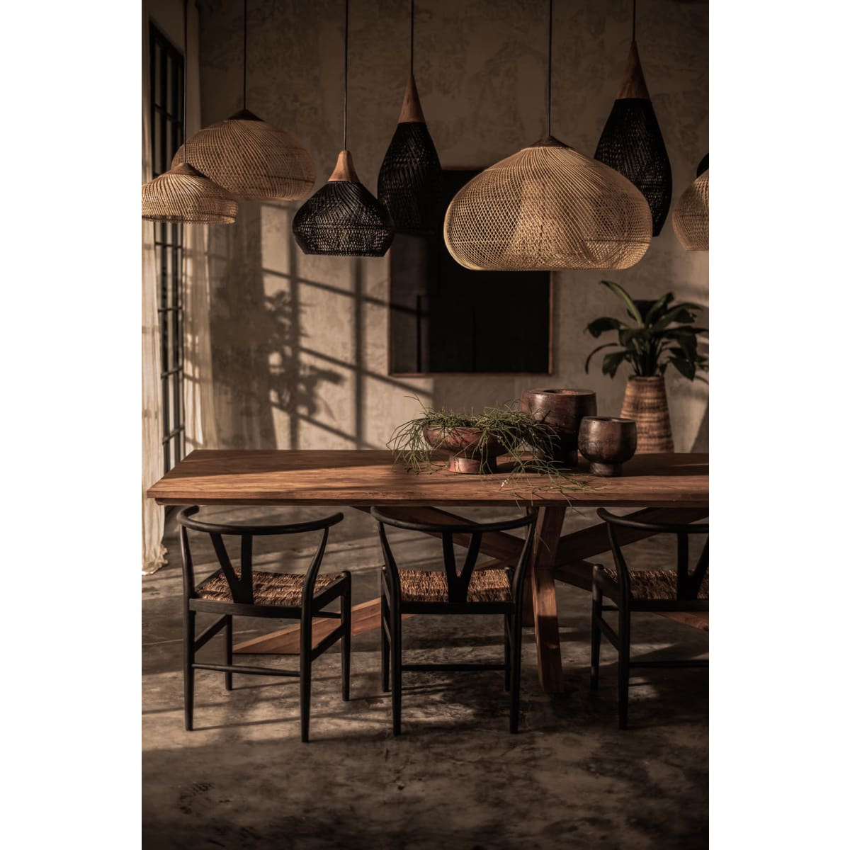 D-Bodhi Banjo Pendant Large - Natural - lh-import-pendants