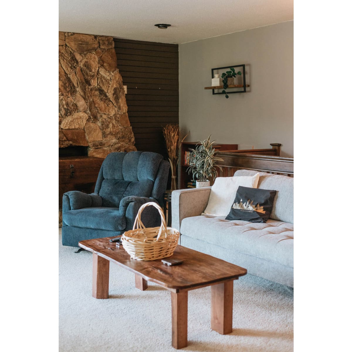 D-Bodhi Metal Frame Wall Box - Natural Type A (1/Box) - lh-import-shelving-storage