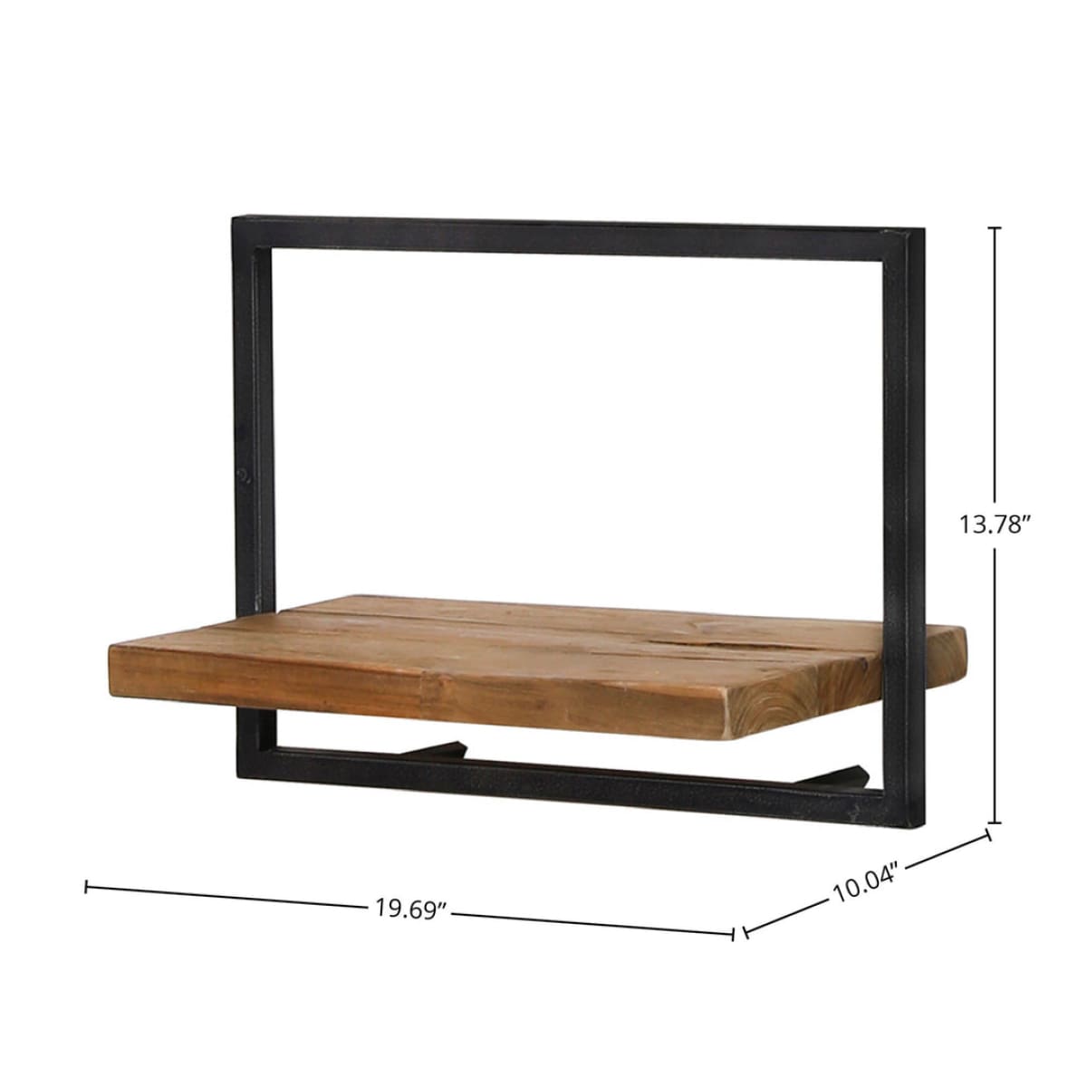D-Bodhi Metal Frame Wall Box - Natural Type C (1/Box) - lh-import-shelving-storage