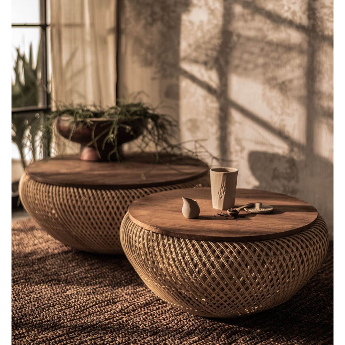 D-Bodhi Wave Coffee Table - Natural - lh-import-coffee-tables