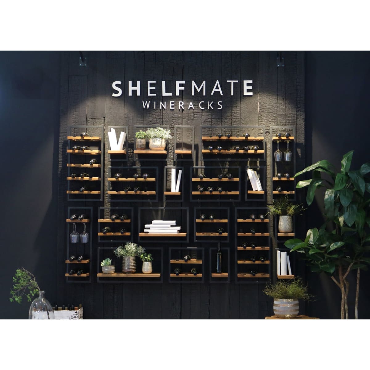 D-Bodhi Wine Rack 8 Bottles - Type C (1/Box) - lh-import-shelving-storage
