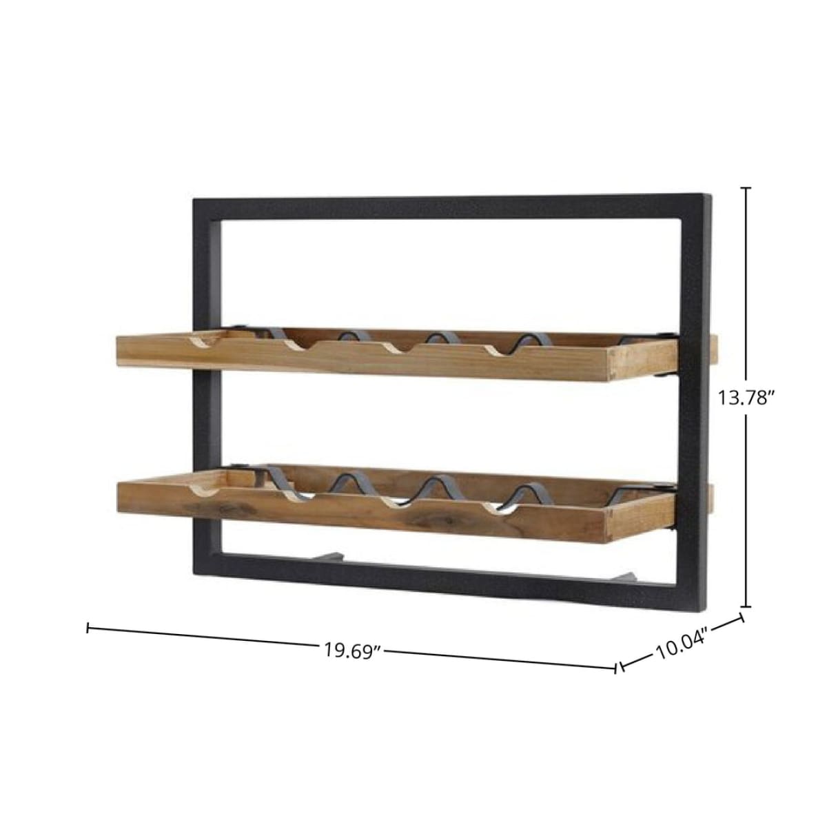 D-Bodhi Wine Rack 8 Bottles - Type C (1/Box) - lh-import-shelving-storage