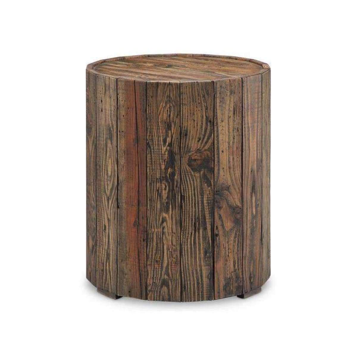 Dakota Round End Table - END TABLE/SIDE TABLE