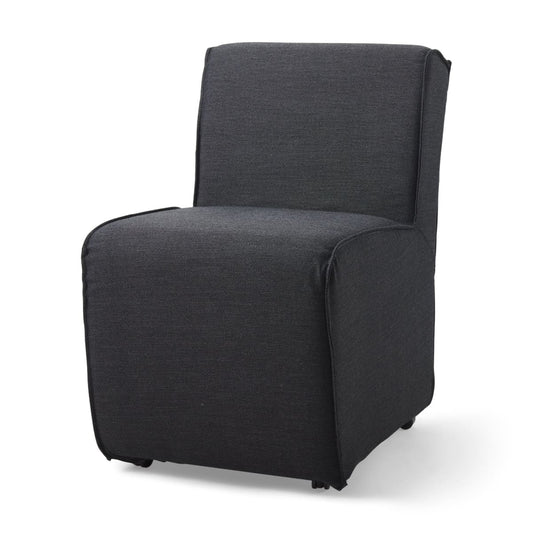 Damon Dining Chair Gray Fabric - dining-chairs