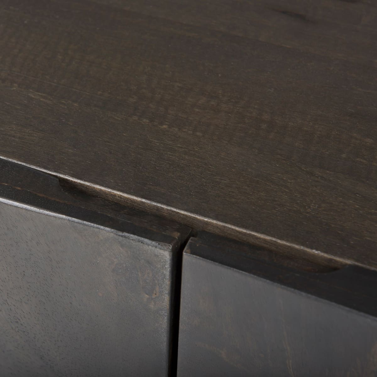 Darwin Sideboard Brown Wood | Gold Metal - sideboards-and-buffets
