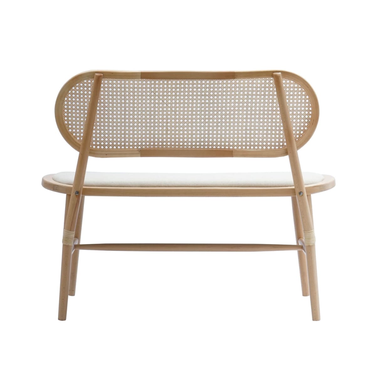 Dawson Small Bench - Natural - lh-import-dining-benches