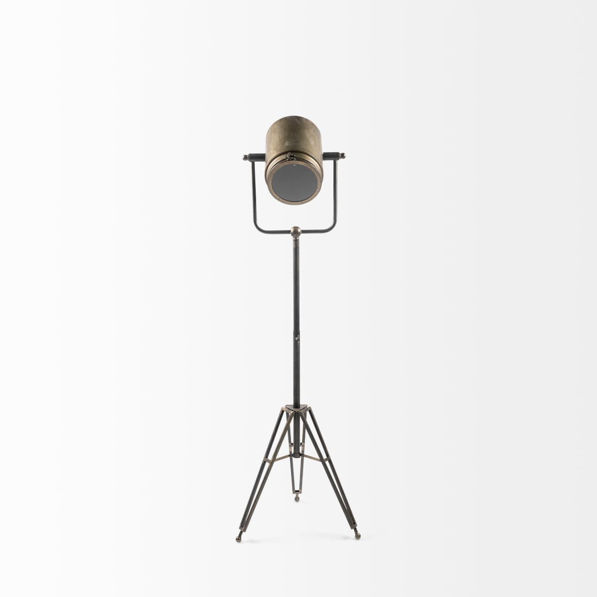 Debdou Floor Lamp Gold Metal - floor-lamps