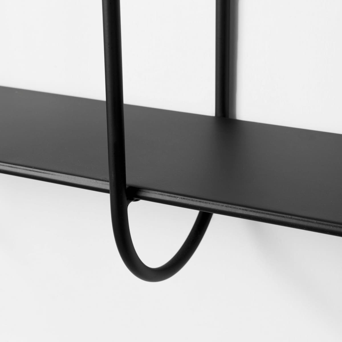 Decimus Wall Furniture Black Metal - wall-furniture