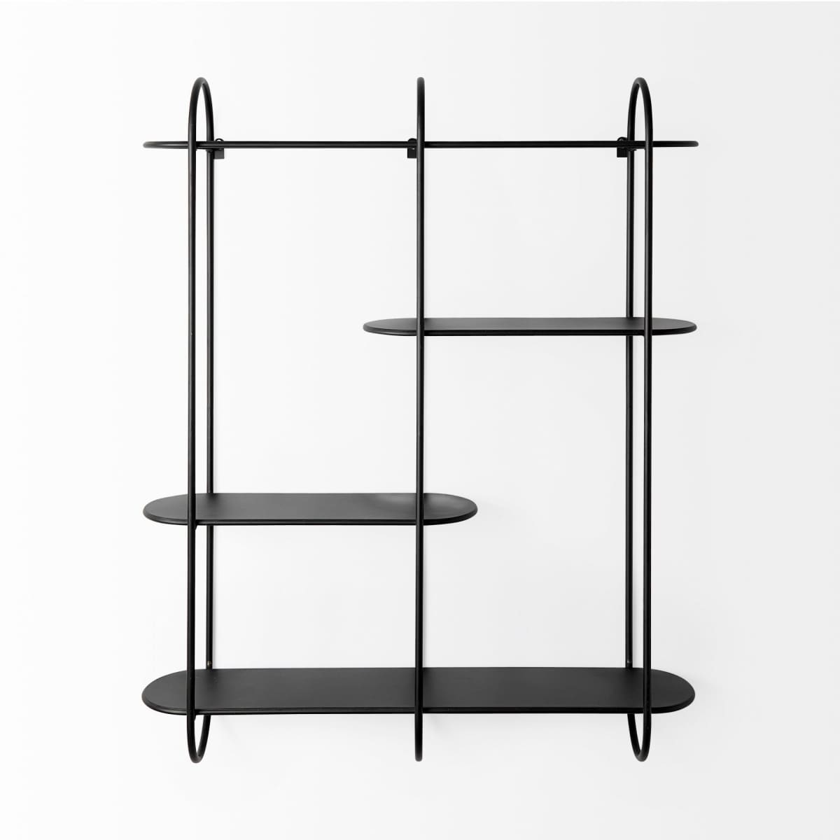 Decimus Wall Furniture Black Metal - wall-furniture