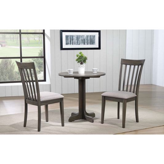 Delfini 30 Round Pedestal Table - dining-table