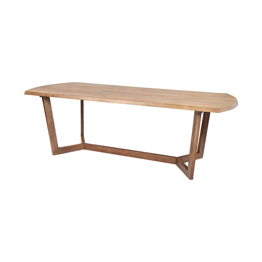 Denver Dining Table Brown Wood - dining-table