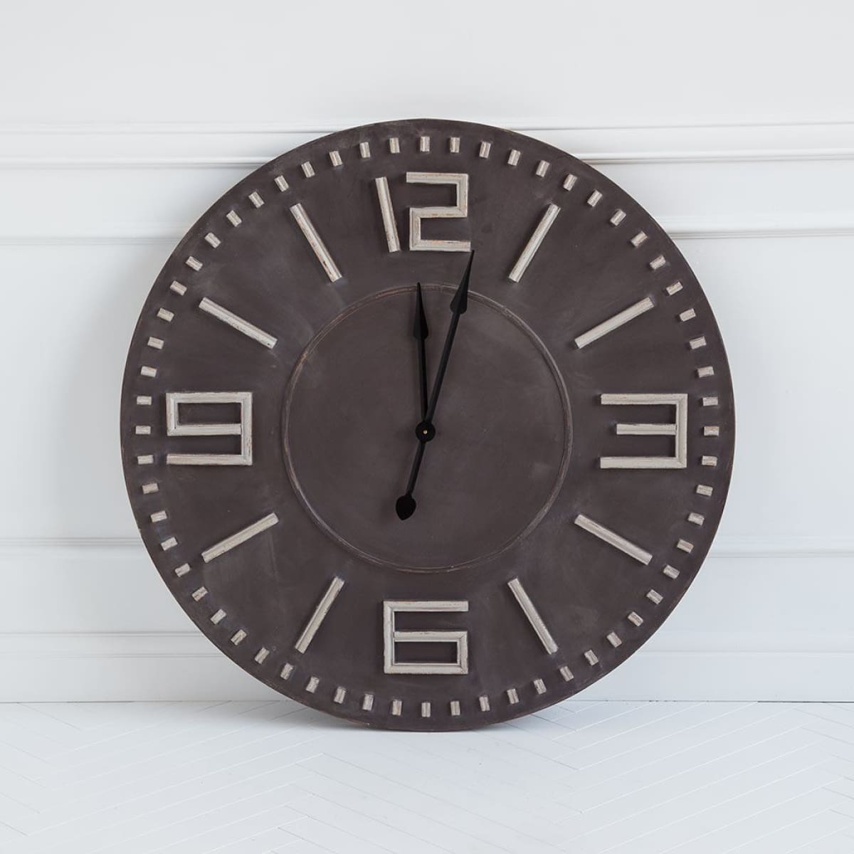 Devonshire Wall Clock Brown Wood | 42’’ - wall-clocks