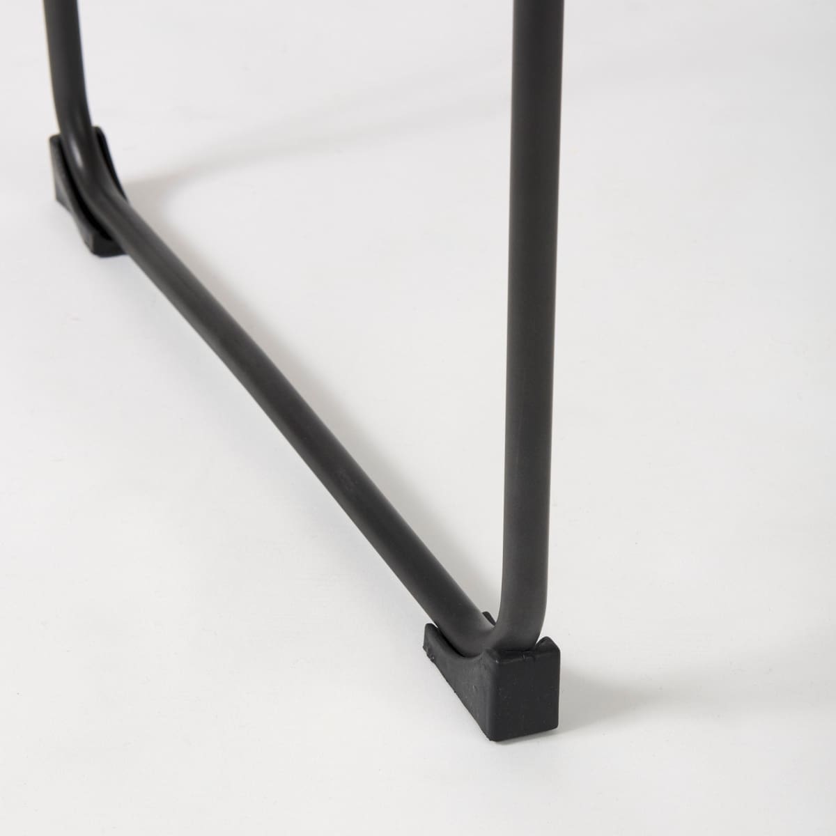 Direttore Bar Counter Stool Brown Leather | Black Iron | Counter - bar-stools