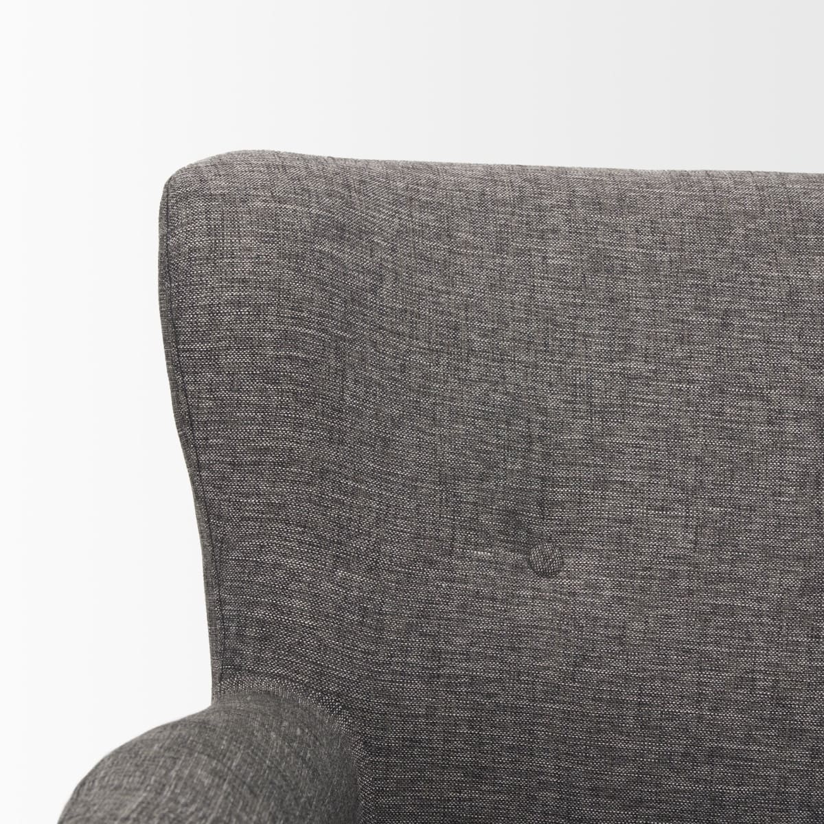 Dunstan Accent Chair Charcoal Fabric - accent-chairs