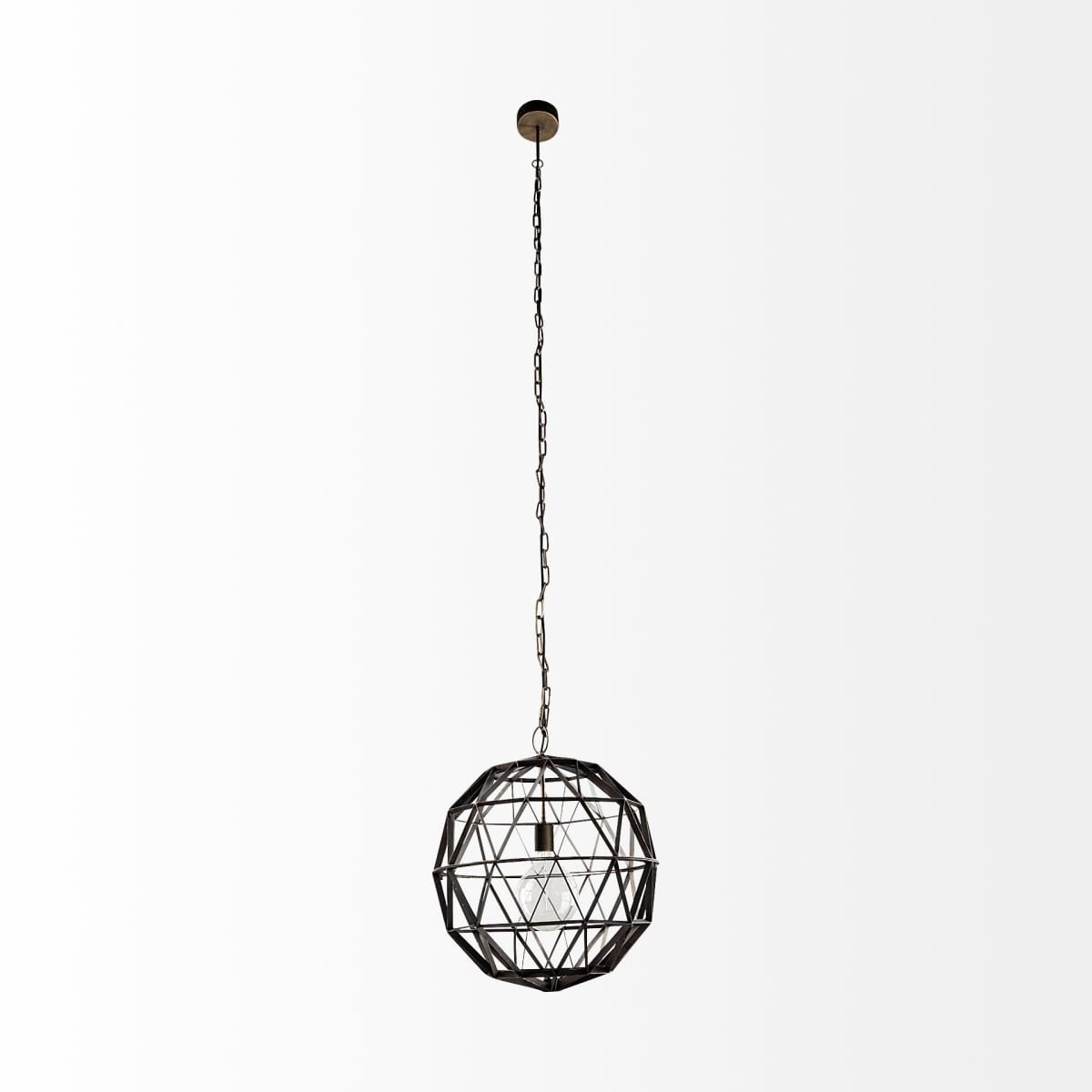 Dyson Pendant Light Black Metal - pendant-light