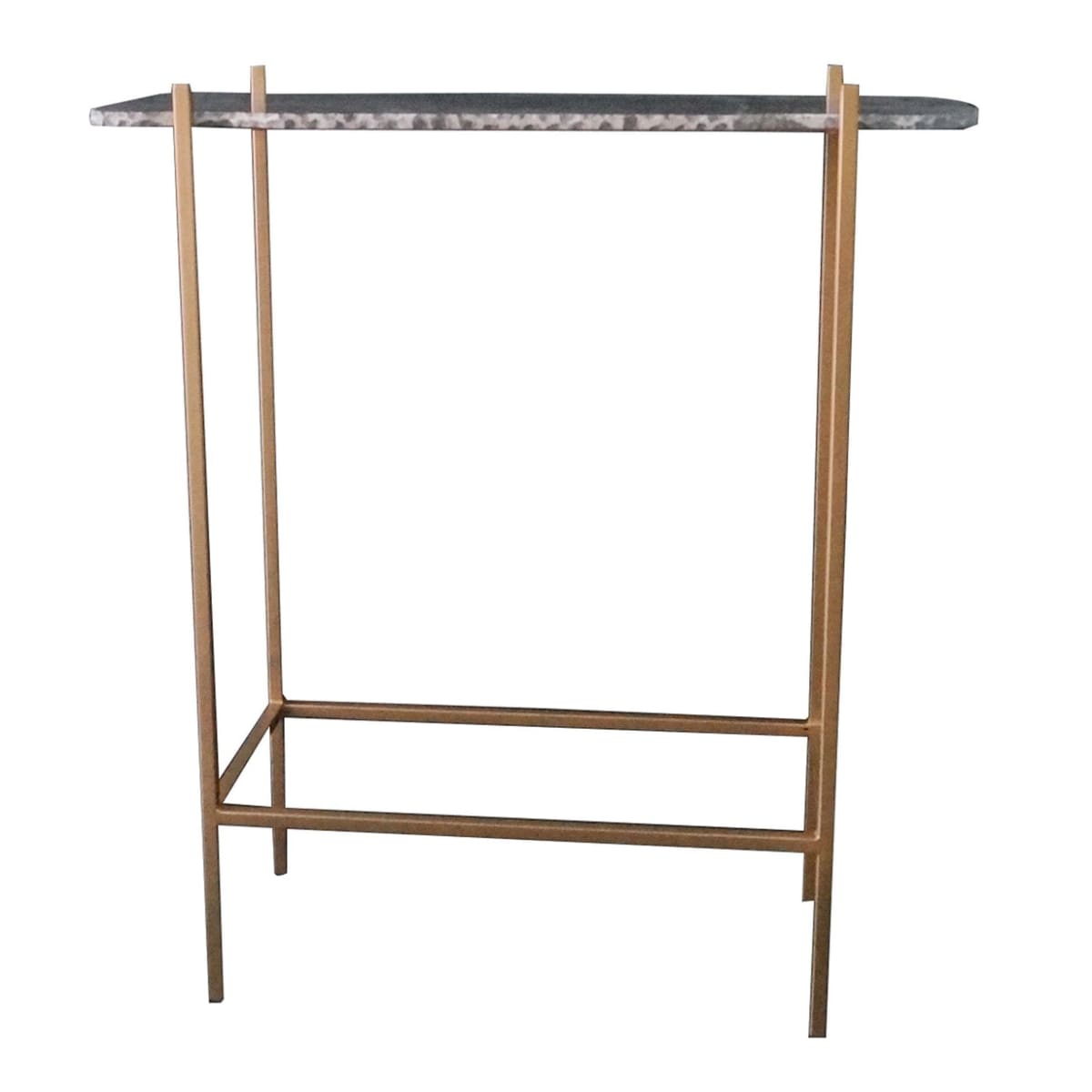 Earth Wind & Fire Marble Console Table - Grey - lh-import-console-tables