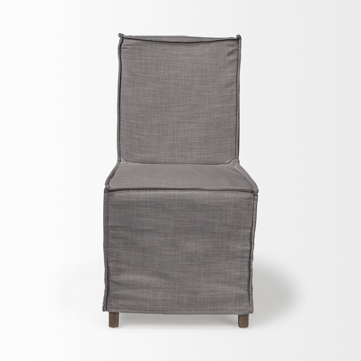 Elbert Dining Chair Gray Fabric | Side Chair - dining-chairs