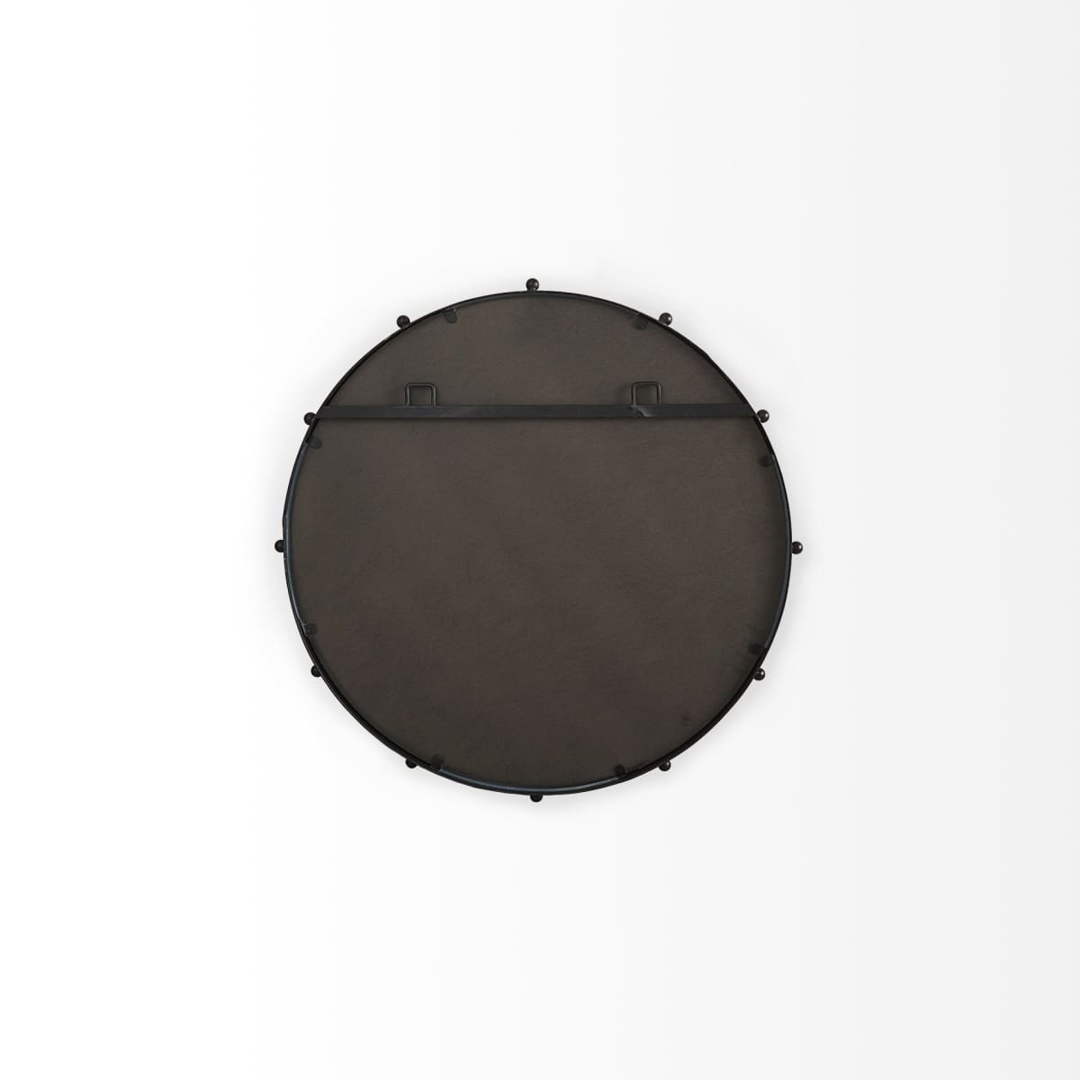 Elena Wall Mirror Black Metal | 25’’ - wall-mirrors-grouped