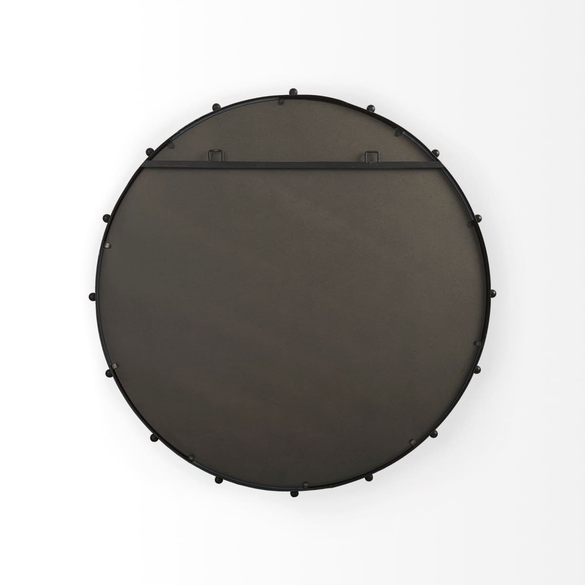 Elena Wall Mirror Black Metal | 38’’ - wall-mirrors-grouped