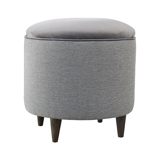 Emma Ottoman With Storage - lh-import-ottoman