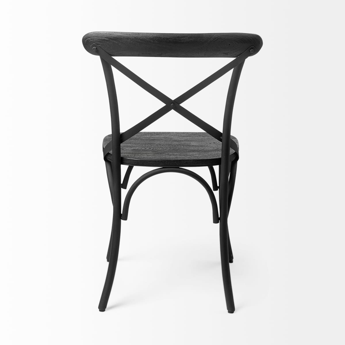 Etienne Dining Chair Black Wood | Black Metal - dining-chairs