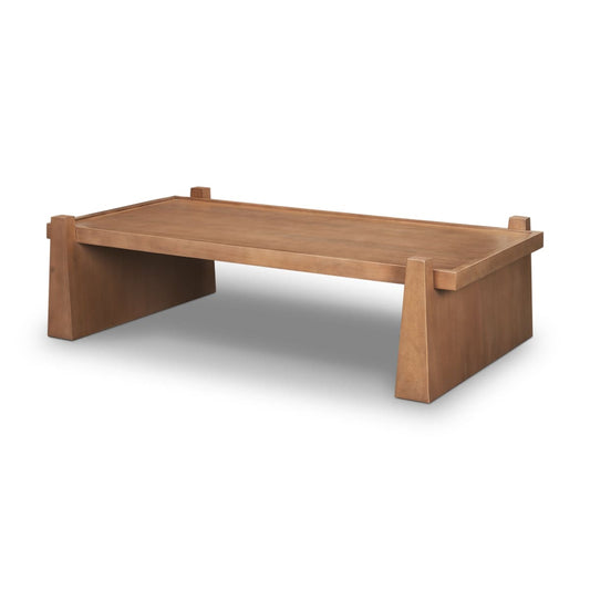 Eula Coffee Table Brown Wood - coffee-tables