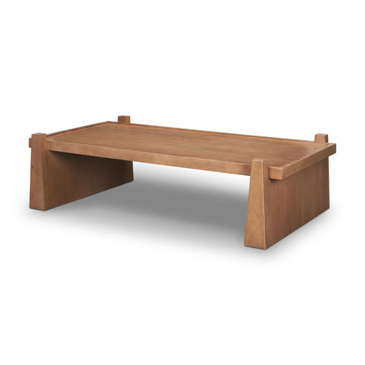 Eula Coffee Table Brown Wood - coffee-tables