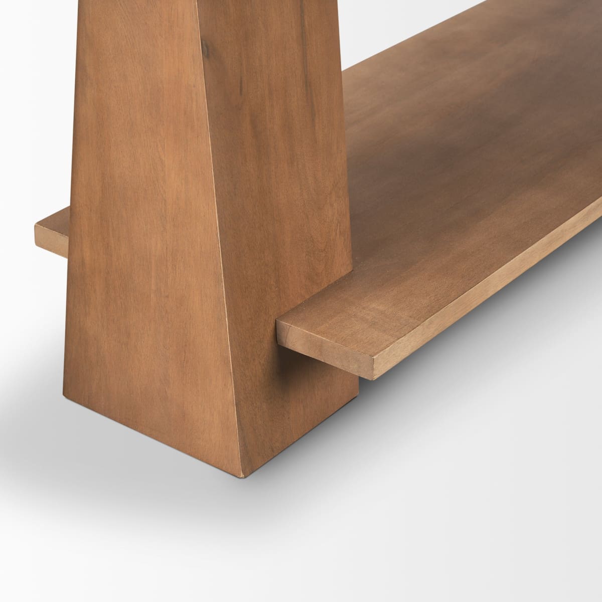 Eula Console Table Brown Wood - console-tables